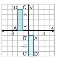 Which shows the image of rectangle ABCD after the rotation (x, y) → (–y, x)?-example-2