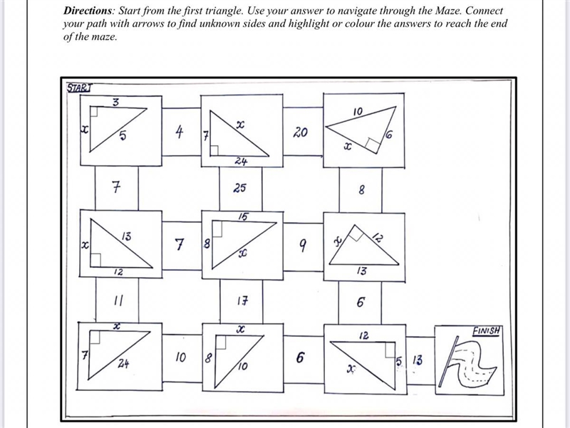 What will be the answer in the finish box-example-1