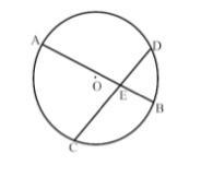 Given segment AE = 3x+5, BE = 4, DE = 5 and CE = 2x+6, what is the value of segment-example-1