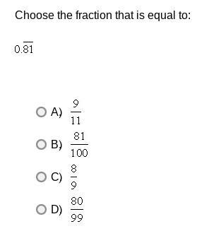 Choose the fraction that is equal to:-example-1