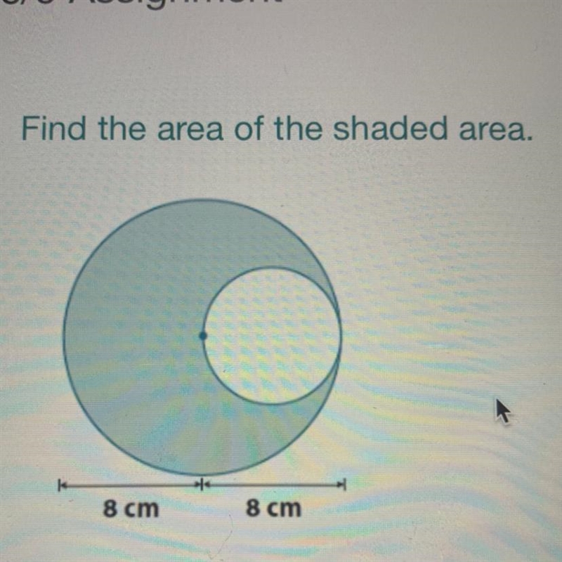 Find the area of the shaded region.-example-1