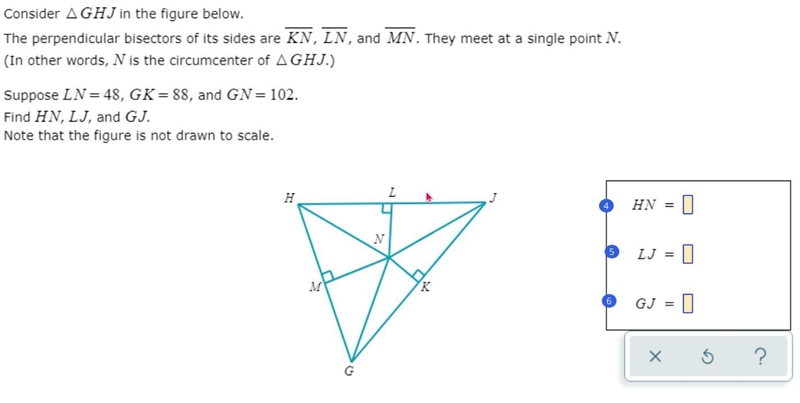 Consider triangle GHJ in the figure below. please help :)-example-1