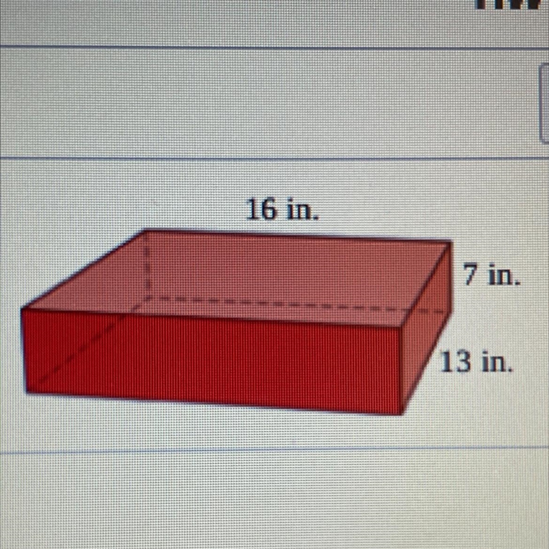 a gift box has the shape of a rectangular prism. how much wrapping paper do you need-example-1