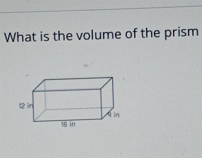 What is the volume of the prism below? Please help meee! ​-example-1