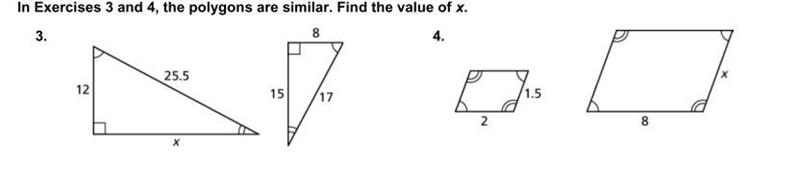 Really struggling with these two Question: The polygons are simular find the value-example-1