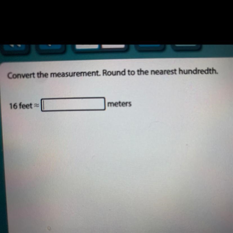 16 feet = ? meters ?-example-1