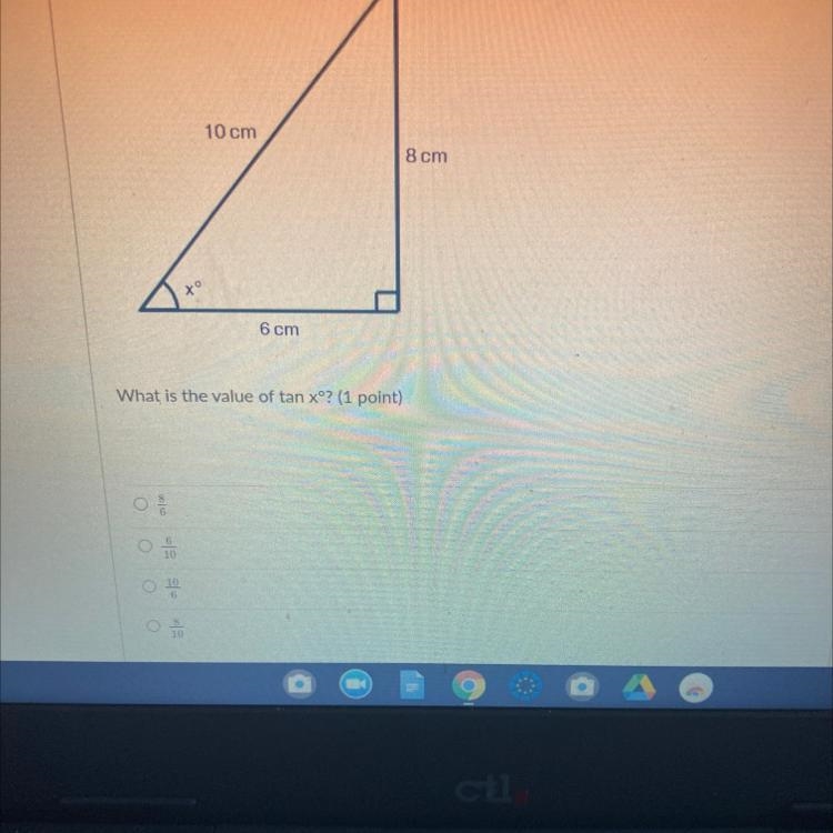 What is the value of tan x-example-1