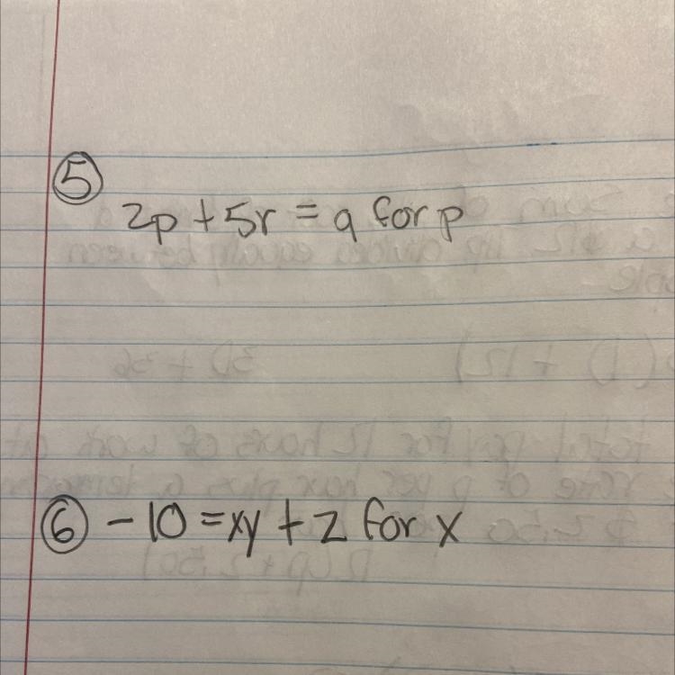 10 points for 2 algebra problems-example-1