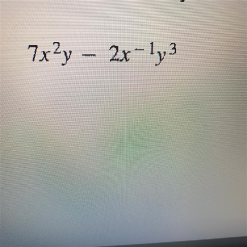 What type of polynomial is this?-example-1