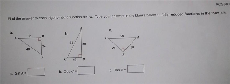 Find the answer to each trigonometric function below. ​-example-1