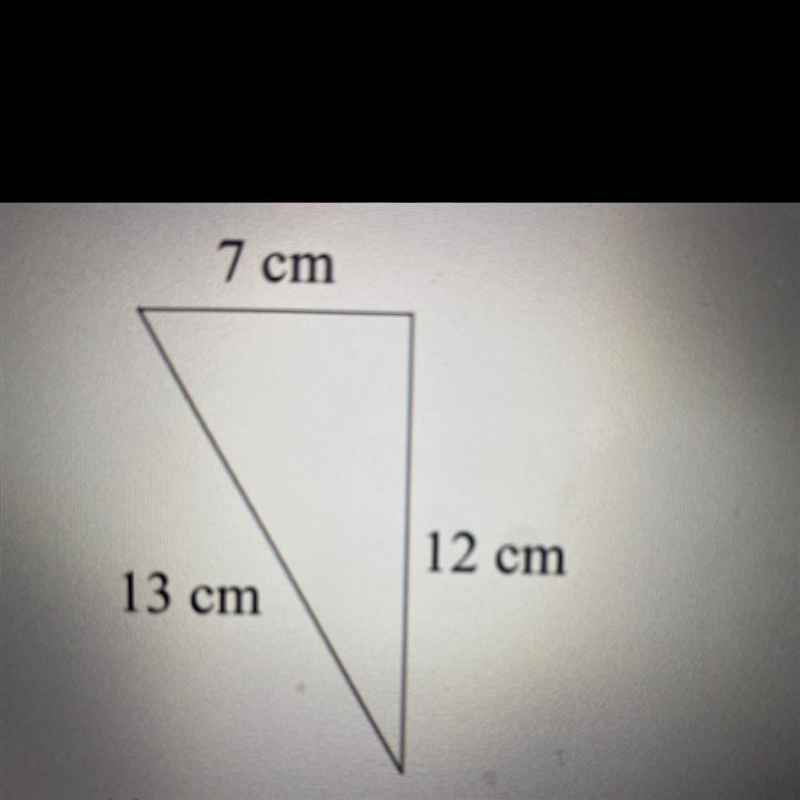 State if the triangle is acute, obtuse, or right. A) Acute C) Right B) Obtuse-example-1