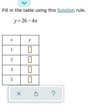 I need hep filling in the table using the function rule. please please please fast-example-1