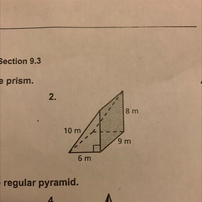 Find the surface área of the prism-example-1