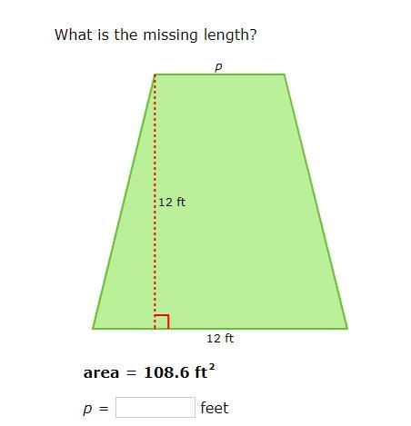 What is the missing length?-example-1