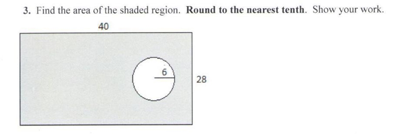 Find the area of the shaded region. Round your answer to the nearest tenth. PLS HELP-example-1