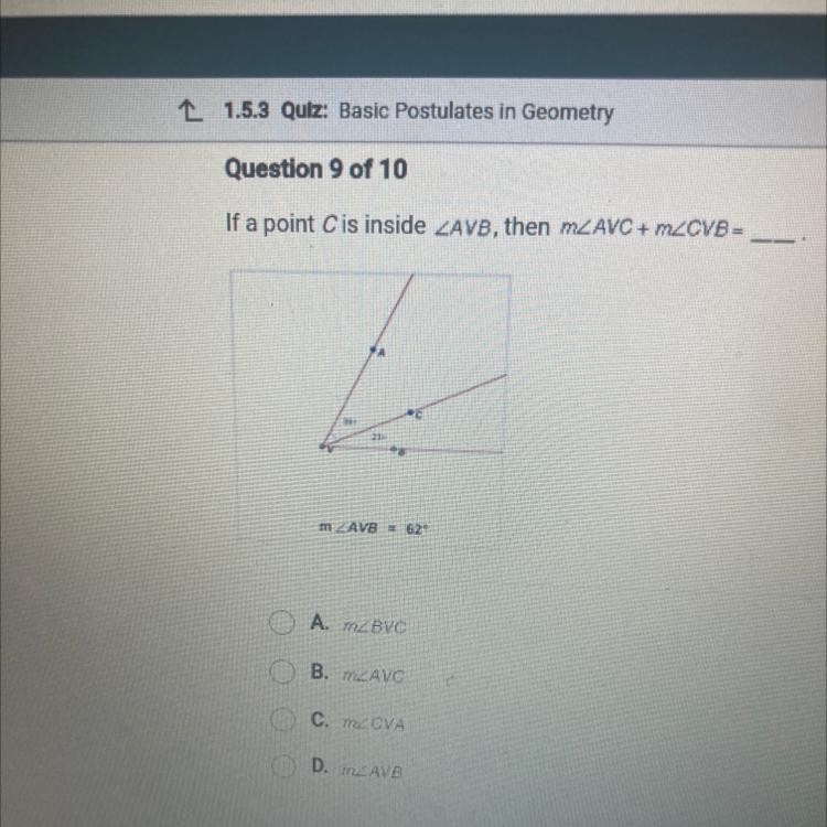 If a point C is inside-example-1