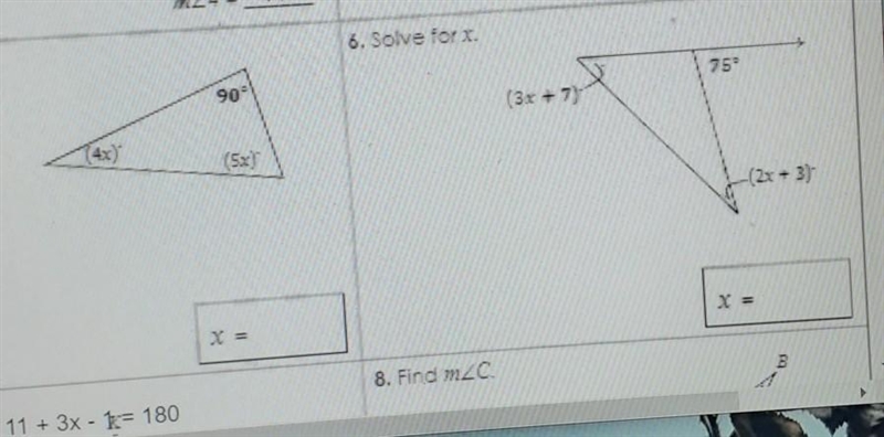 5.solve for x 6. solve for x​-example-1