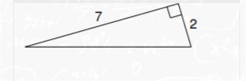 Solve for the missing side-example-1