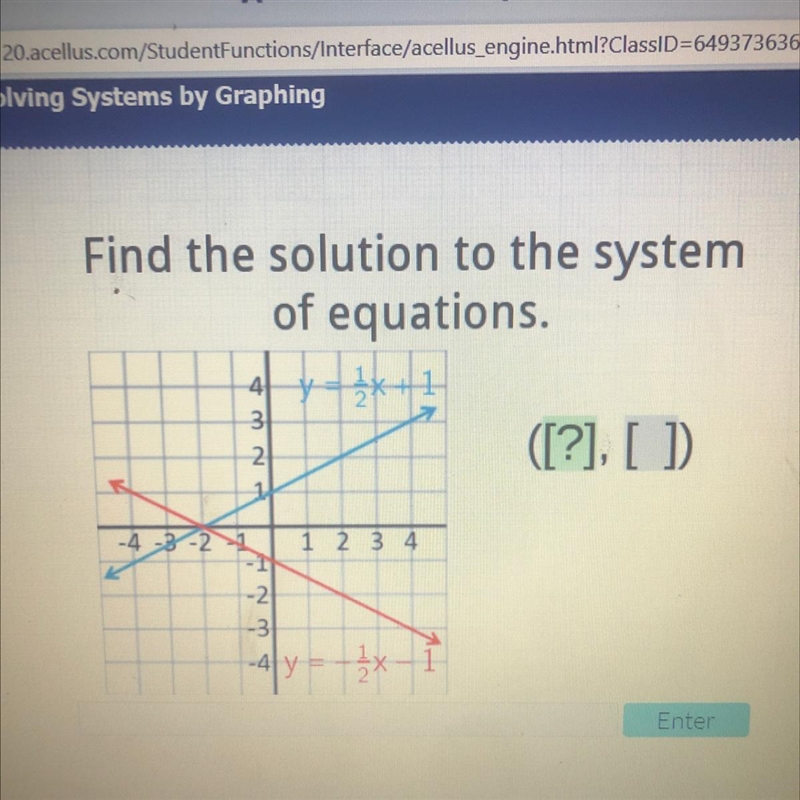 Find the solution to the system of equations. ([?], [ ]-example-1