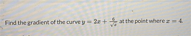 Find the gradient, picture below-example-1