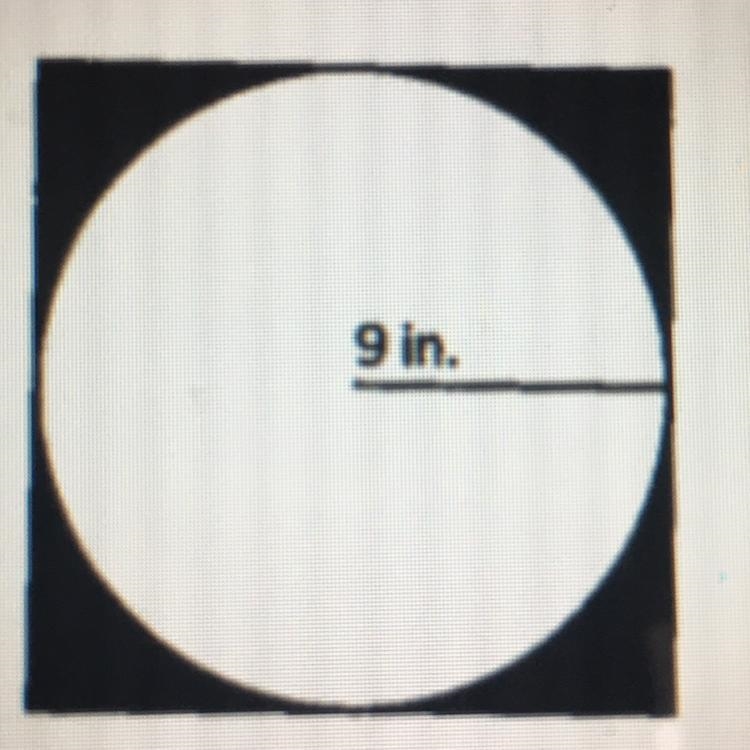 PLSS HELP! ASAP!! Find the area of the shaded region.-example-1