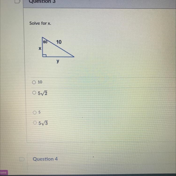 Solve for x . help anyone ?-example-1