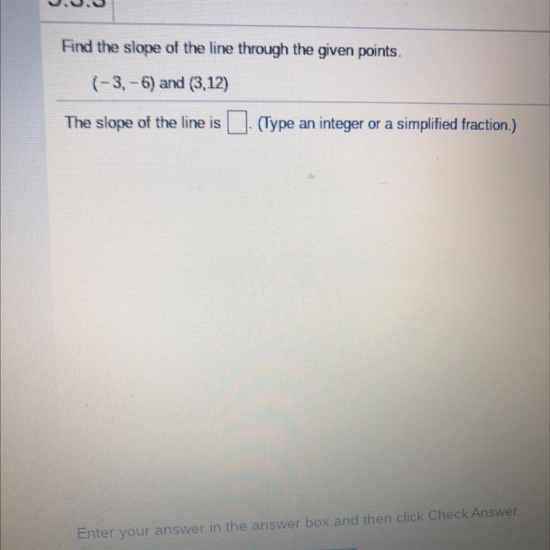 Find the slope of the line-example-1