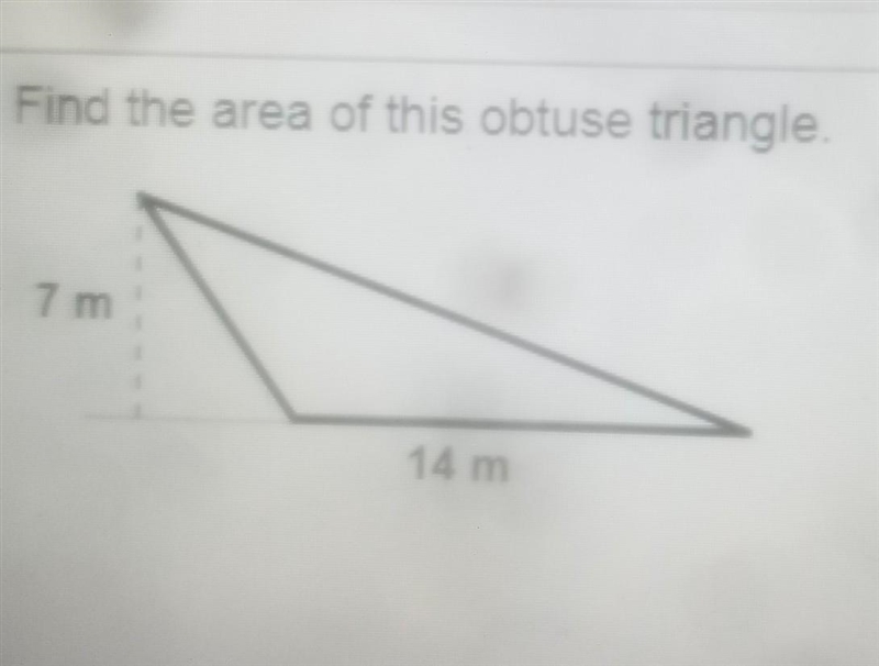 Find the area of this obtuse triangle​-example-1