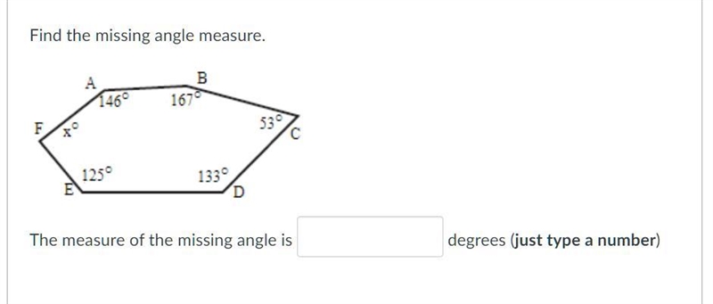 Find the missing angle-example-1