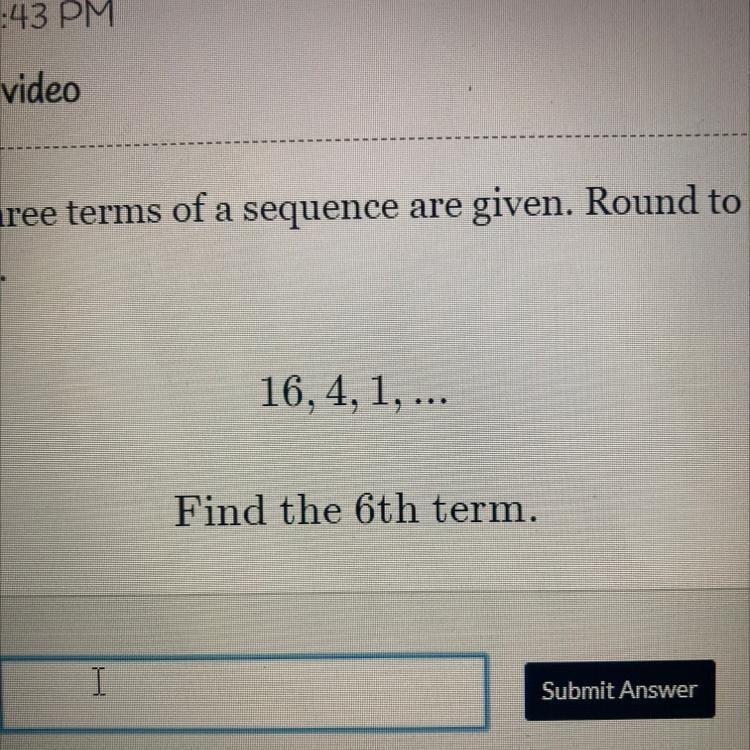 It’s a geometric sequence-example-1