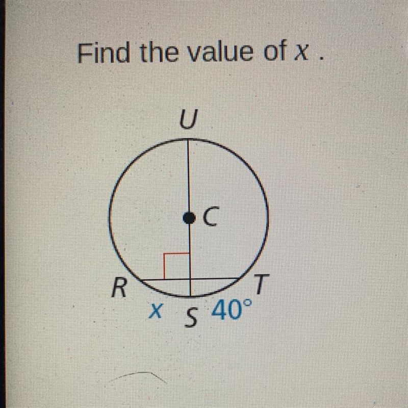 Find the value of x.-example-1