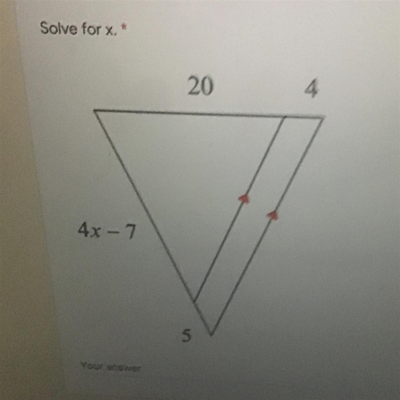 Easy question!!! Solve for x.-example-1