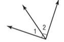 A. complementary B. supplementary C. vertical D. no relationship-example-1