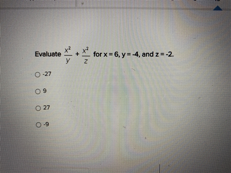 Evaluate Equation Please help!!-example-1