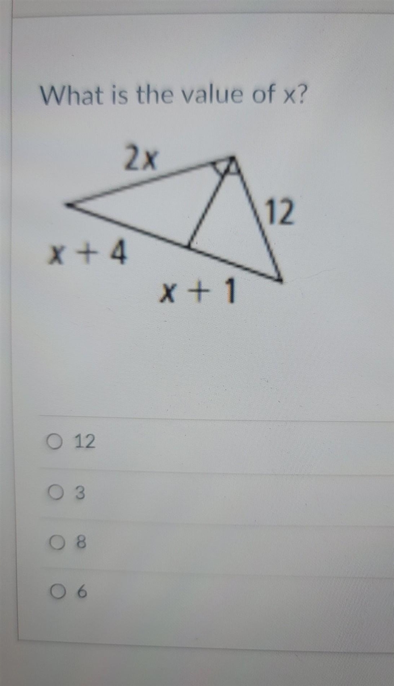 What is the value of x? ​-example-1