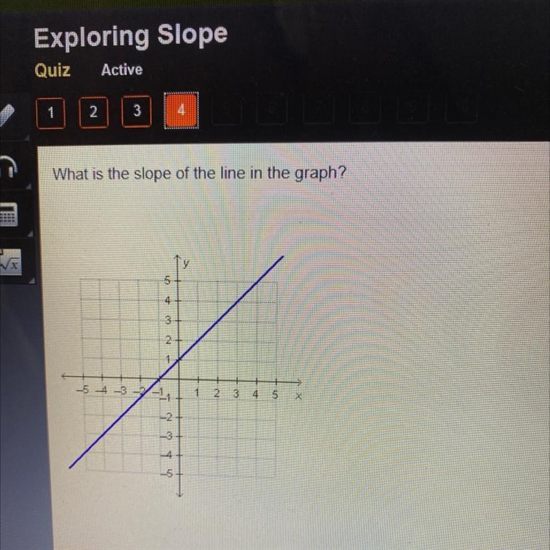 What is the slope of the line in the graph?-example-1