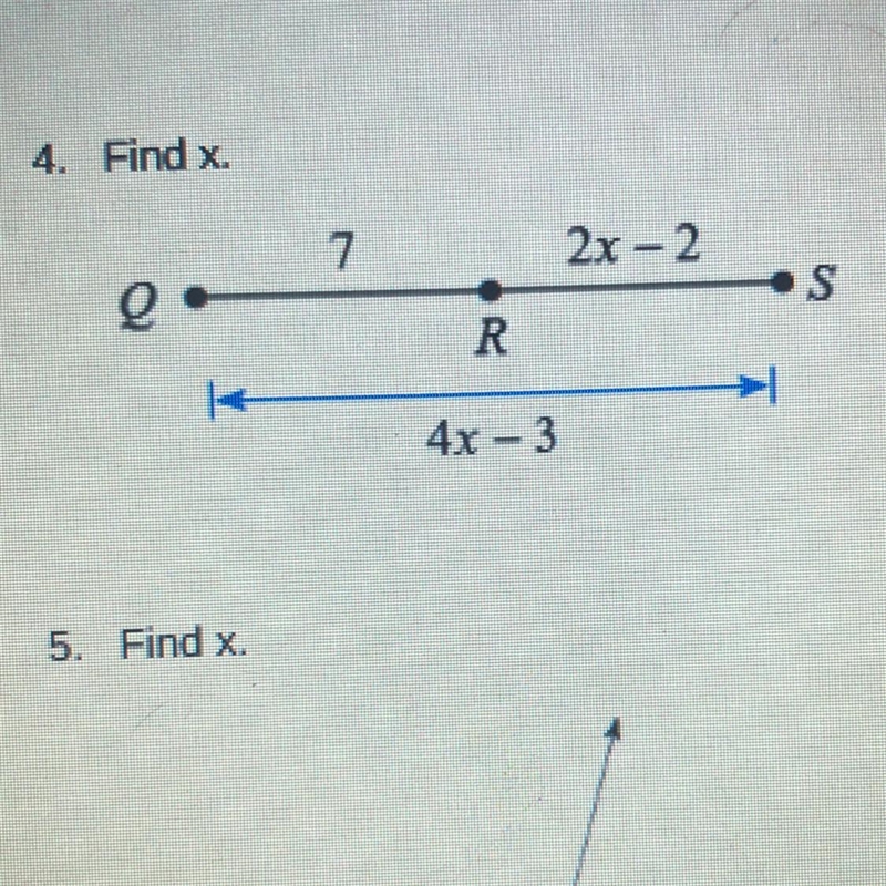 Find x. Please help with This problem!!!-example-1