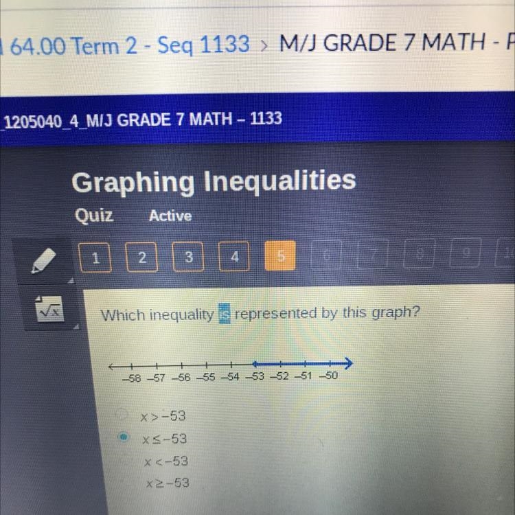 Need help ASAP! Which inequality is represented by this graph-example-1