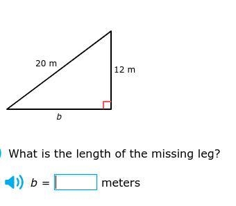 Does anyone know the missing leg of the length?-example-1