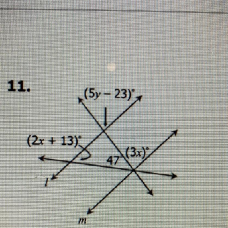 Please help me find x and y value?-example-1