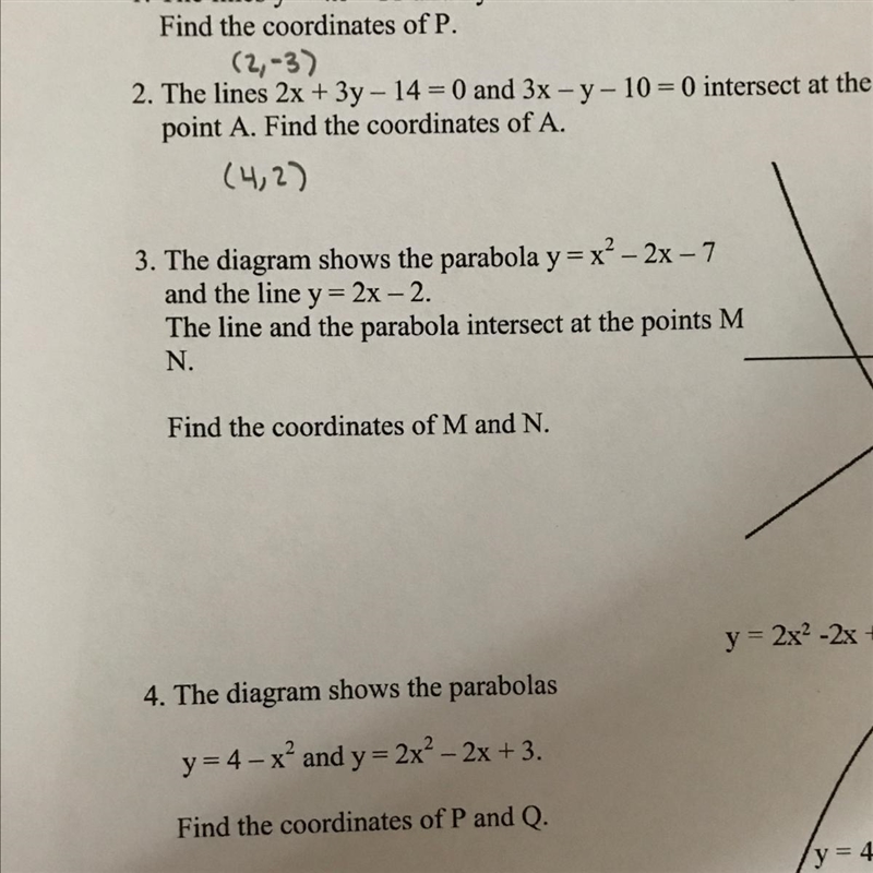 I would like some help with QUESTION 3. Please!!!!!-example-1