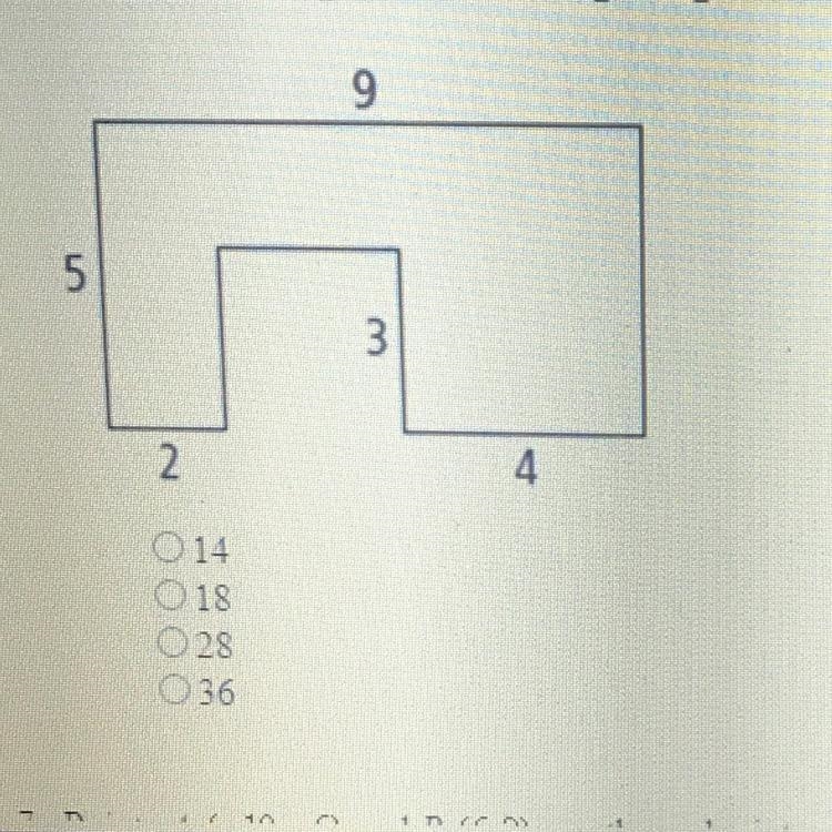 6. All angles in the figure below are right angles. What is the area of the figure-example-1