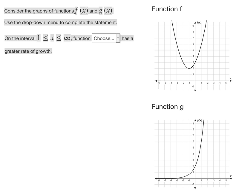 Consider the graphs of the functions f(x) and g(x)...-example-1