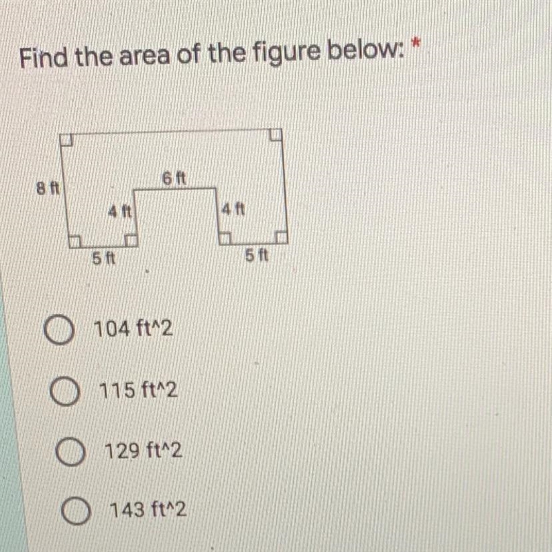 Find the area of the figure below:-example-1