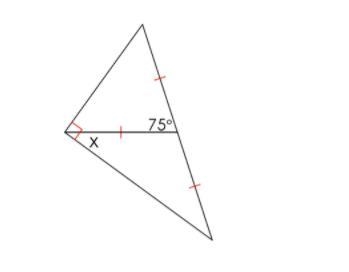 HELP ME QUICK PLEASE WHAT IS THE VALUE OF X?-example-1