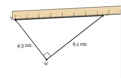 What's The actual length of UV (round to 3 decimal places) ?-example-1