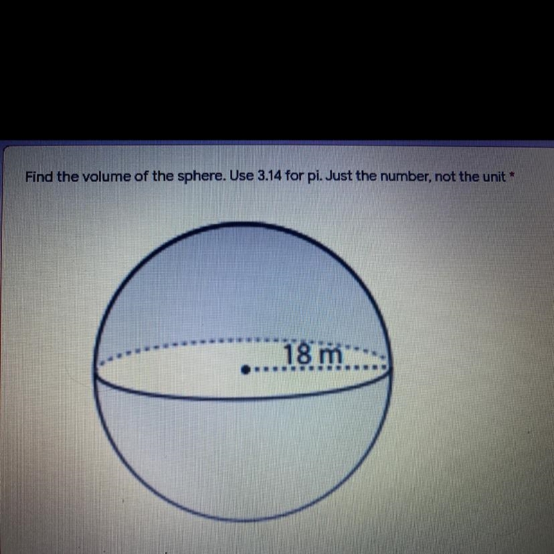 Volume of the sphere NO LINK-example-1