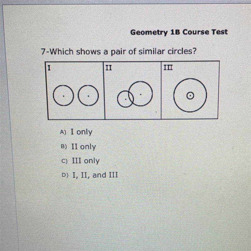 Which shows a pair of similar circles ?-example-1