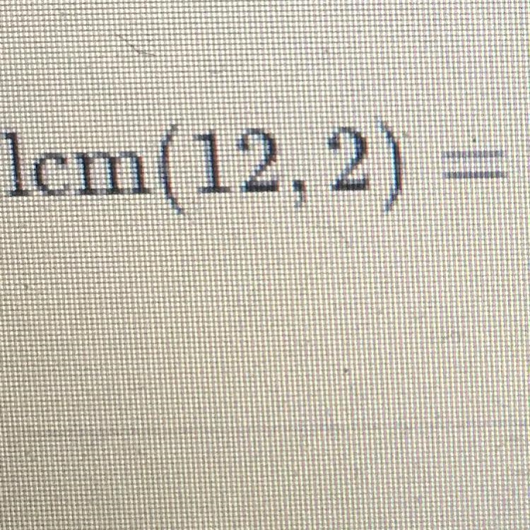 What is the least common multiple of 12 and 22 Please help me-example-1