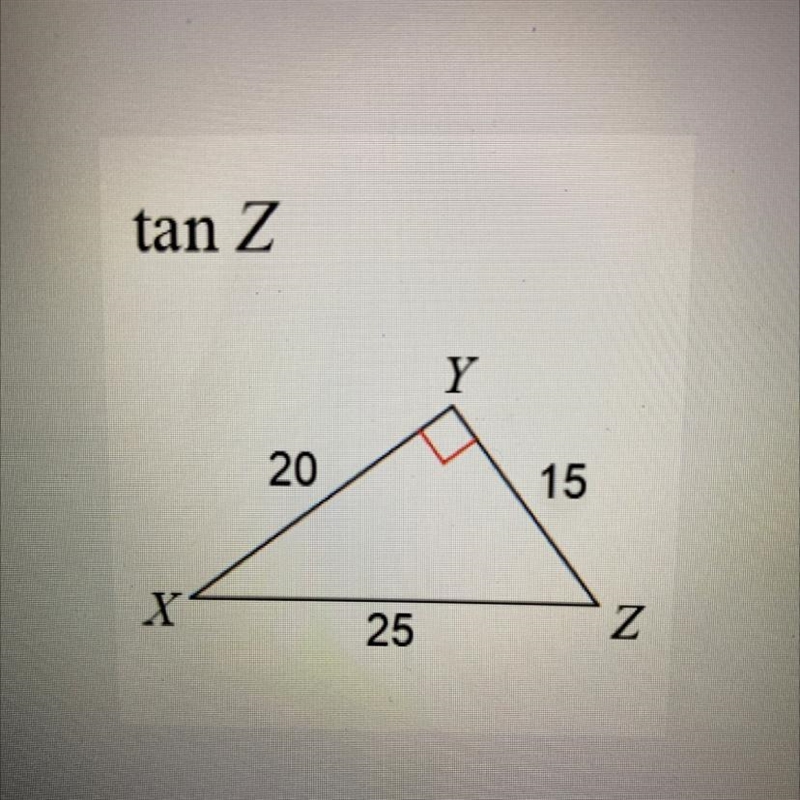 Find the trigonometric ratio this is geometry with trig-example-1